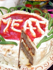 Mmmmeat cake! 