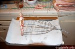 Bacon cornucopia wire form